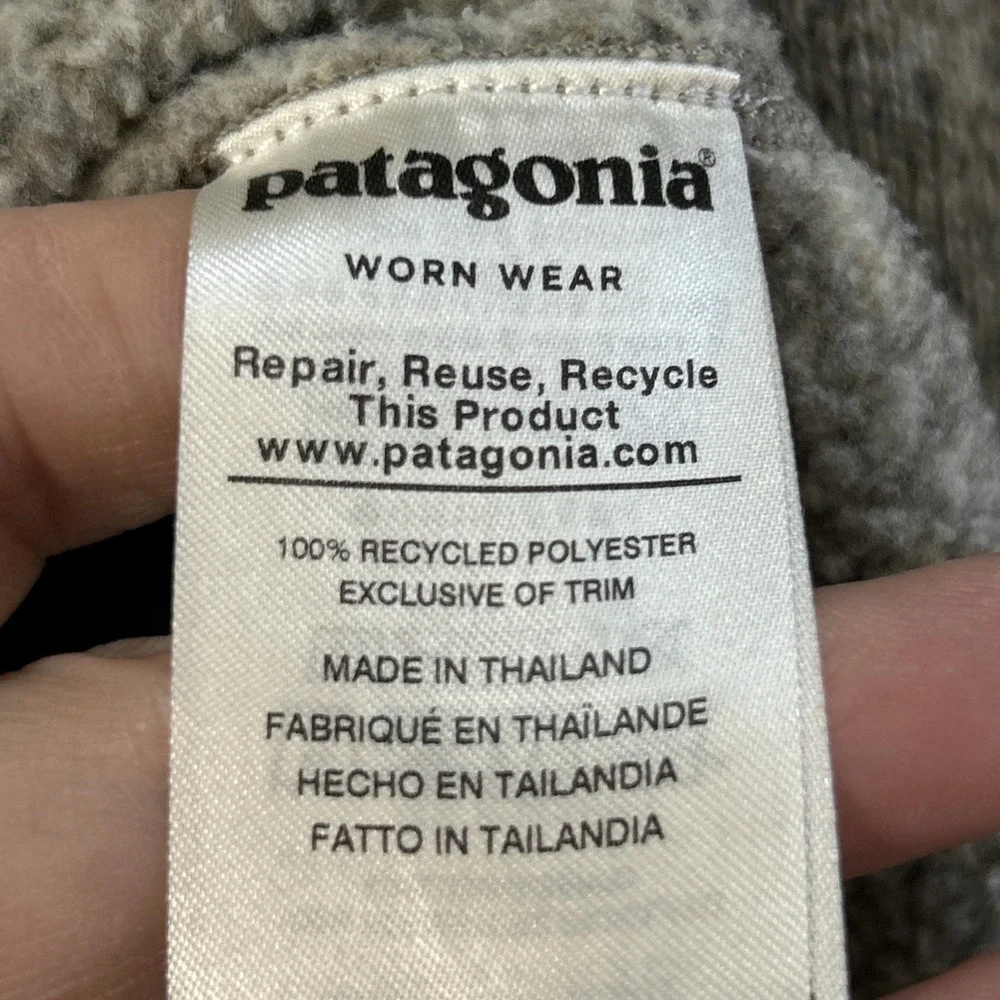Men's PATAGONIA Better Sweater 1/4-Zip Fleece Pullover #25523‎ Large